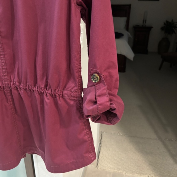 Buffalo David Bitton Utility Jacket - Maroon Size S - Picture 9 of 12